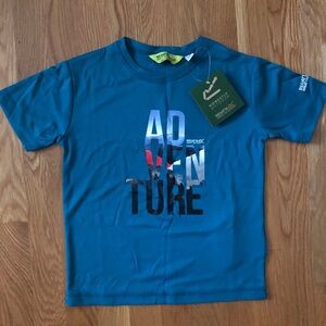 Boys' blue Adventure tshirt by Regatta